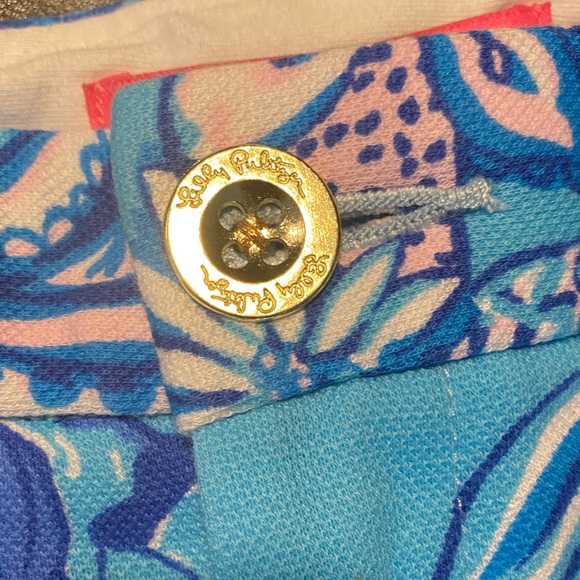 Lilly Pulitzer Blue and Pink Shorts - Picture 3 of 6